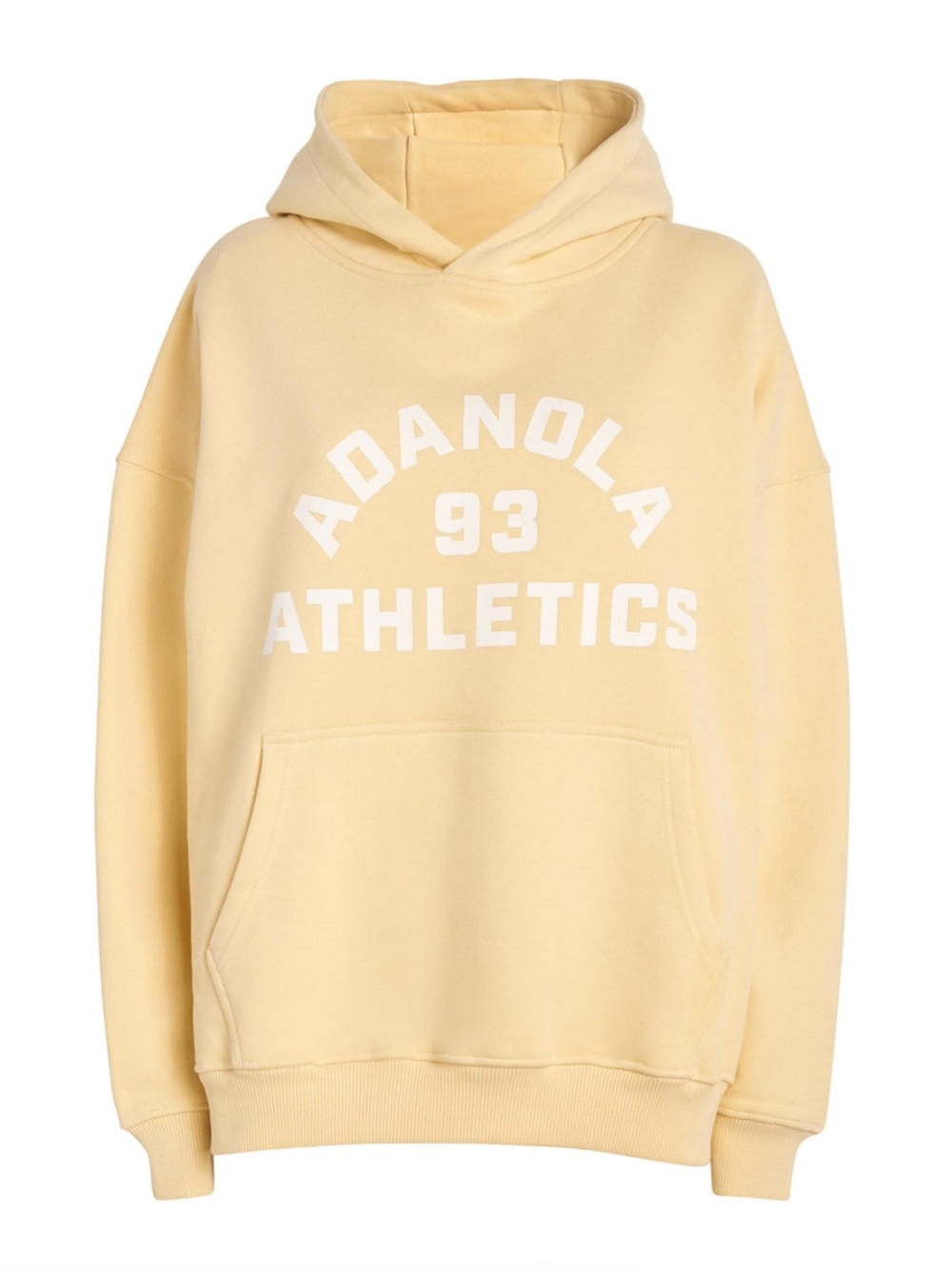 Adanola Light Yellow '93 Athletics Pullover Hoodie